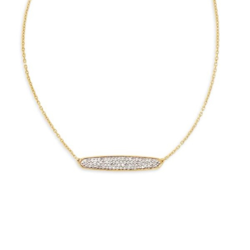 Kendra Scott Mattie 18k gold vermeil & 0.32 TW diamond pendant necklace